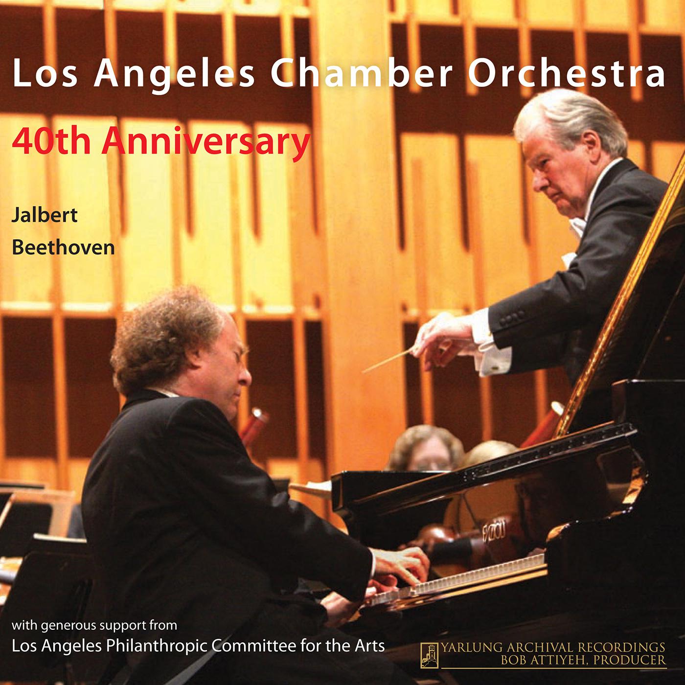 JALBERT, P.: Chamber Symphony / BEETHOVEN, L. van: Piano Concerto No. 1 (Kahane, Los Angeles Chamber专辑