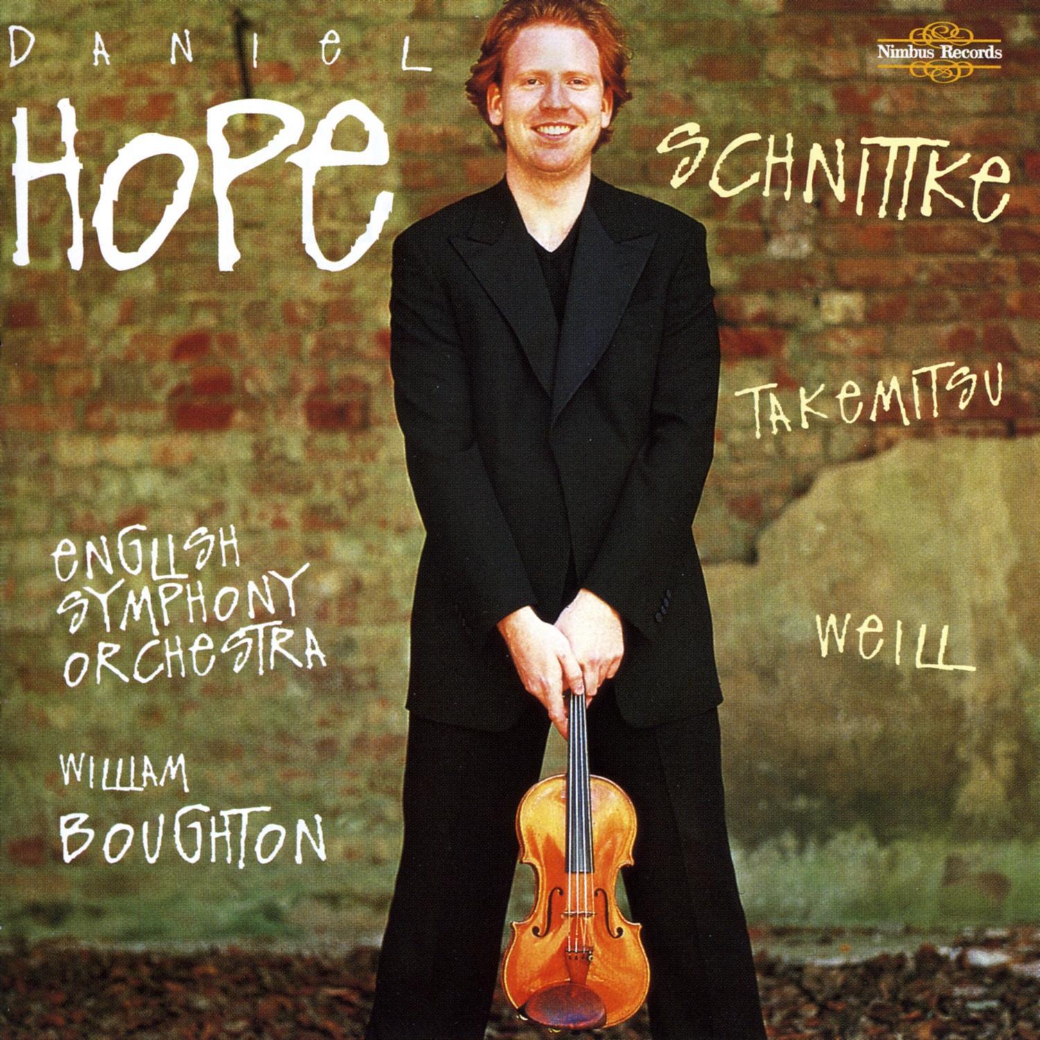 Schnittke, Takemitsu & Weill: Violin Concertos专辑