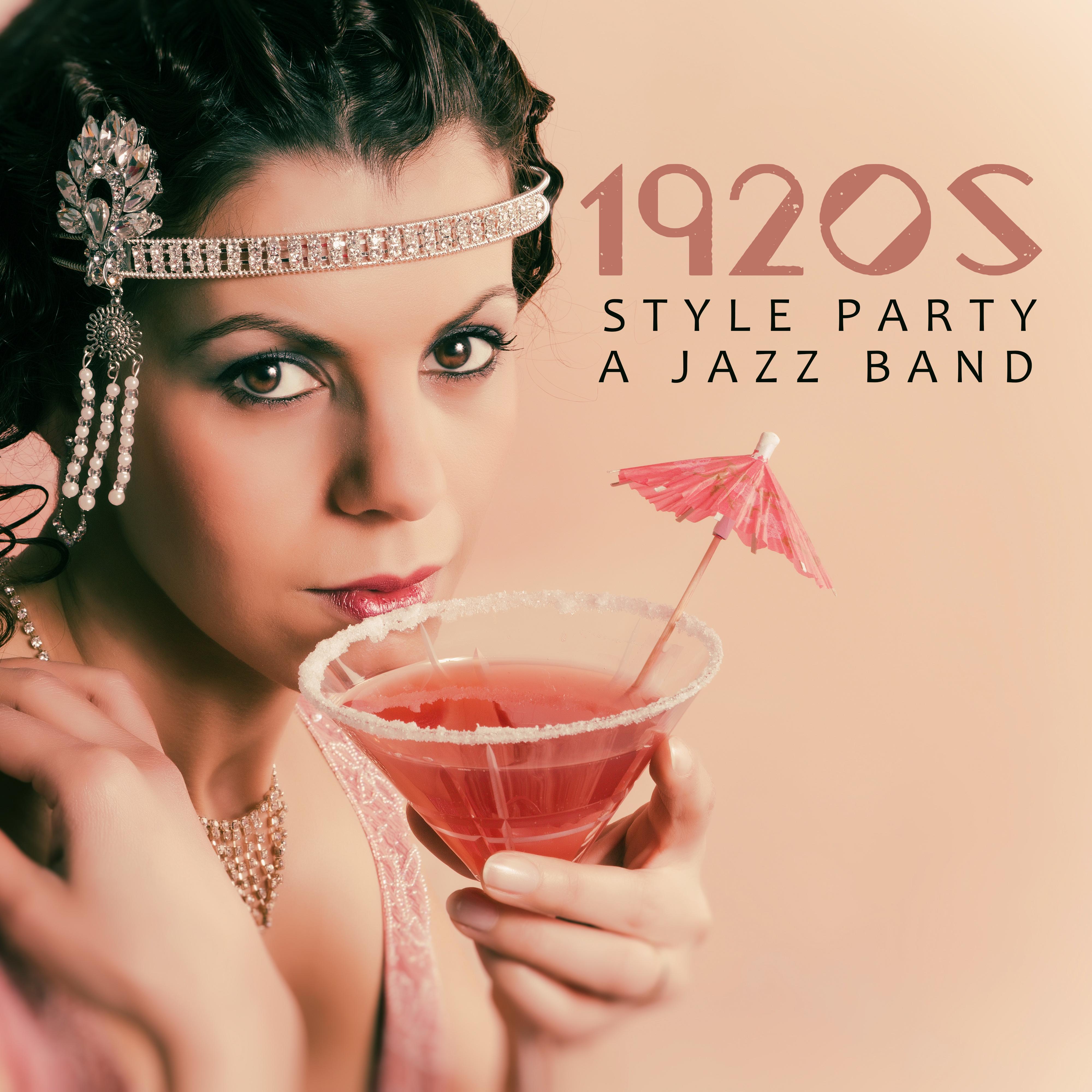 1920s Style Party with a Jazz Band: 2020 Vintage Styled Happy Smooth Jazz Music Set for Oldschool Dance Party