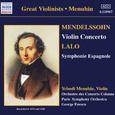 MENDELSSOHN: Violin Concerto / LALO: Symphonie espagnole (Menuhin) (1933, 1938)