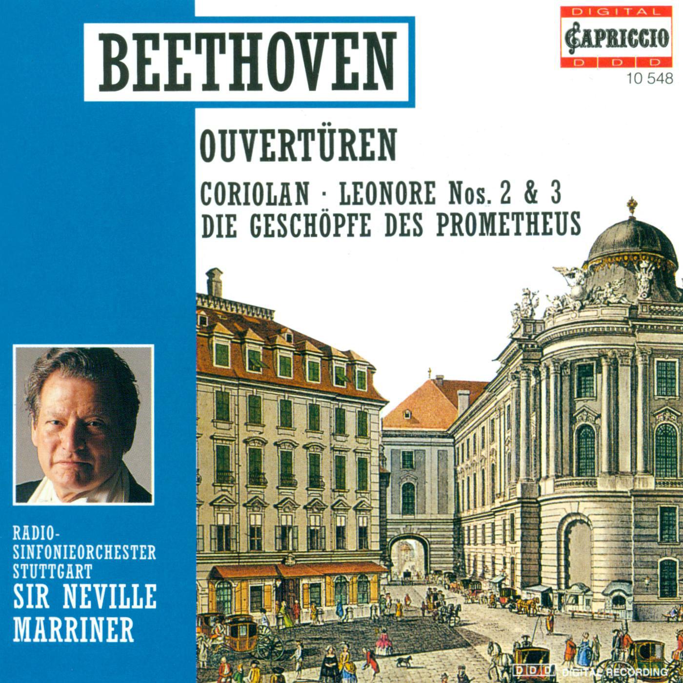 BEETHOVEN, L. van: Overtures - Opp. 43, 62, 72 (Marriner)专辑