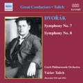 DVORAK: Symphonies Nos. 7 and 8 (Czech PO, Talich) (1938, 1935)