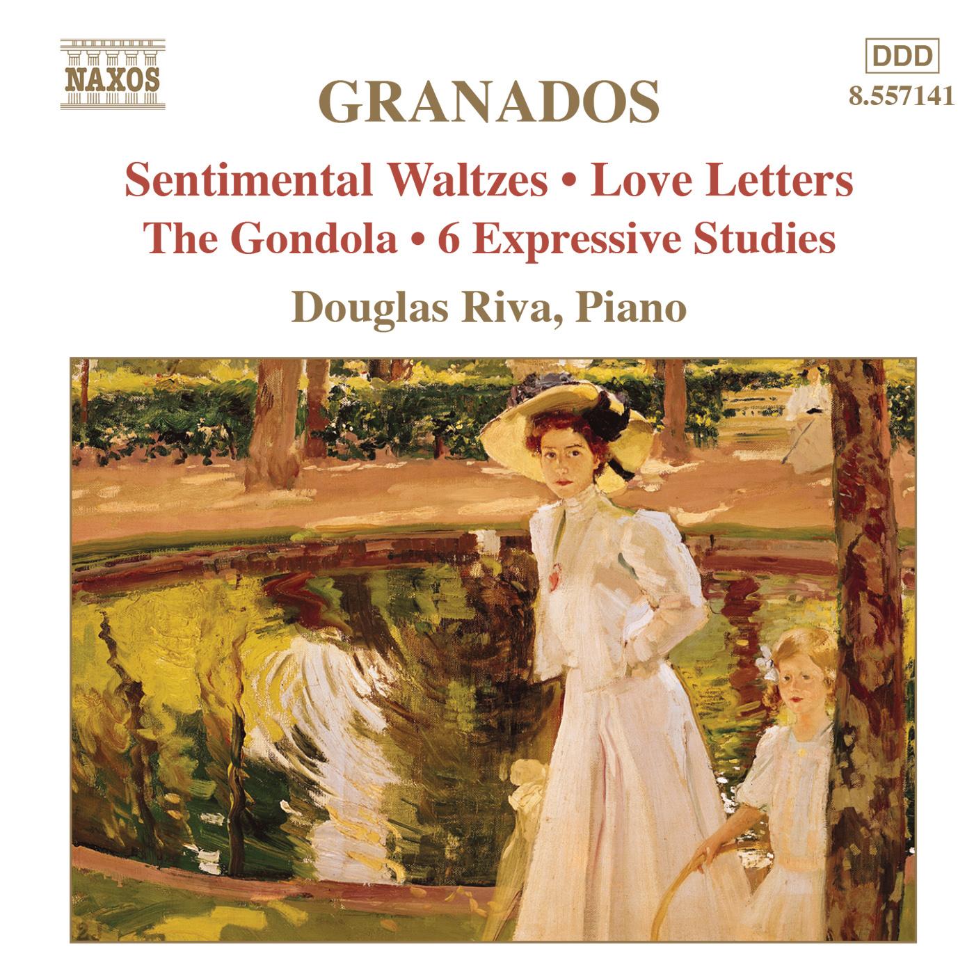 GRANADOS, E.: Piano Music, Vol.  7 (Riva) - Sentimental Waltzes / 6 Expressive Studies