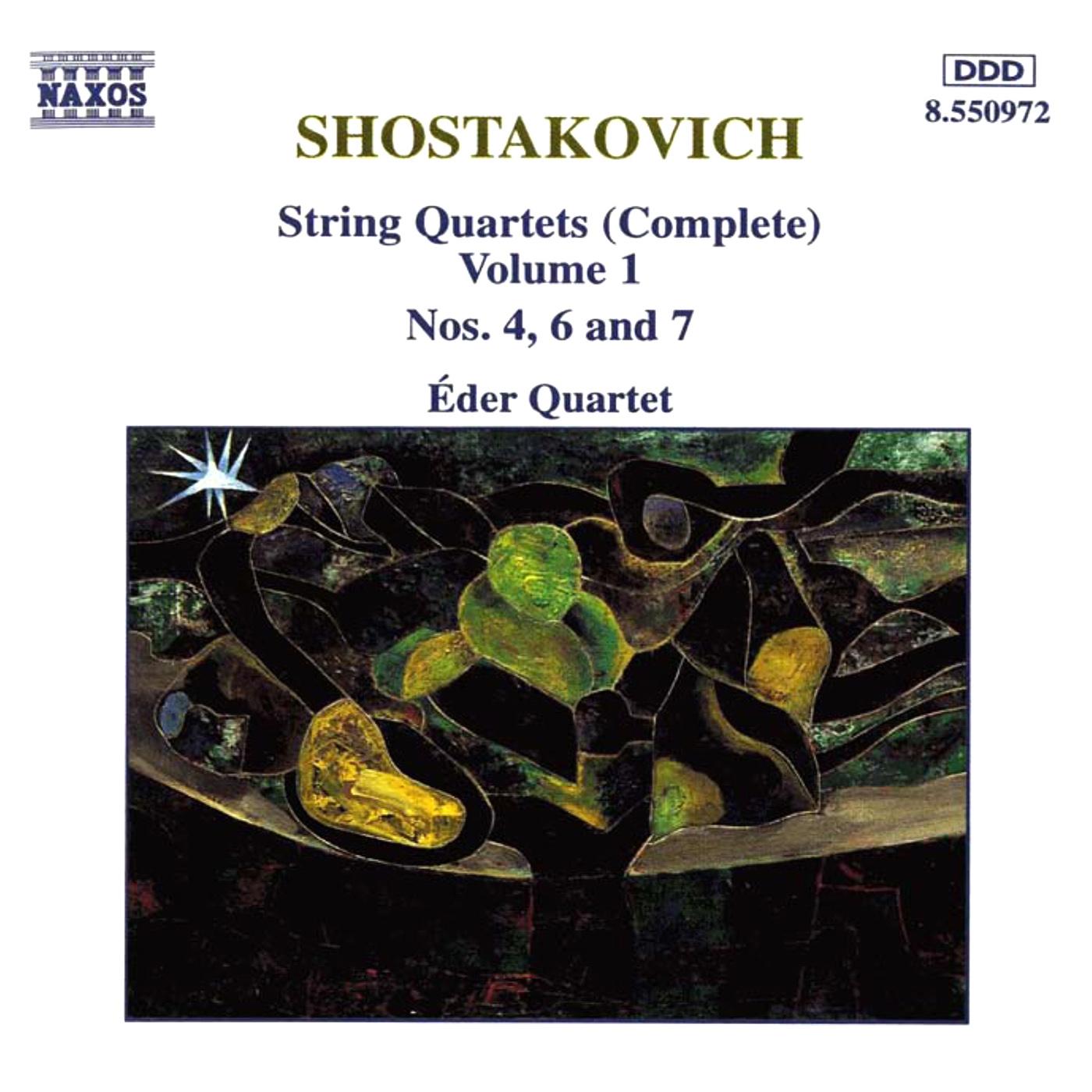 SHOSTAKOVICH: String Quartets Nos. 4, 6 and 7