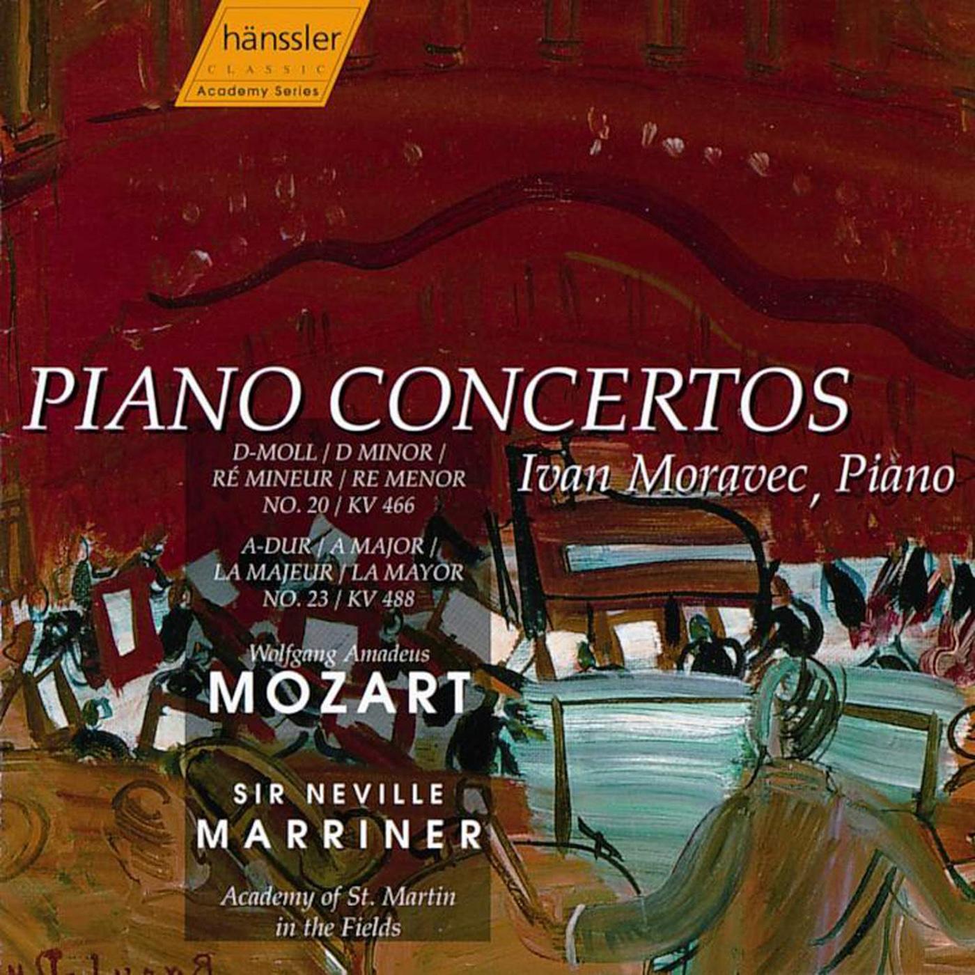 MOZART, W.A.: Piano Concertos Nos. 20 and 23 (Moravec, Academy of St. Martin in the Fields, Marriner)