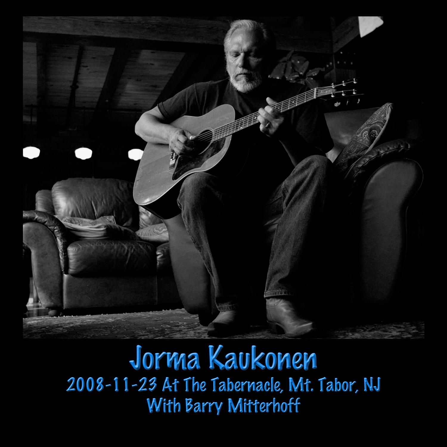 2008-11-23 At The Tabernacle, Mt. Tabor, NJ