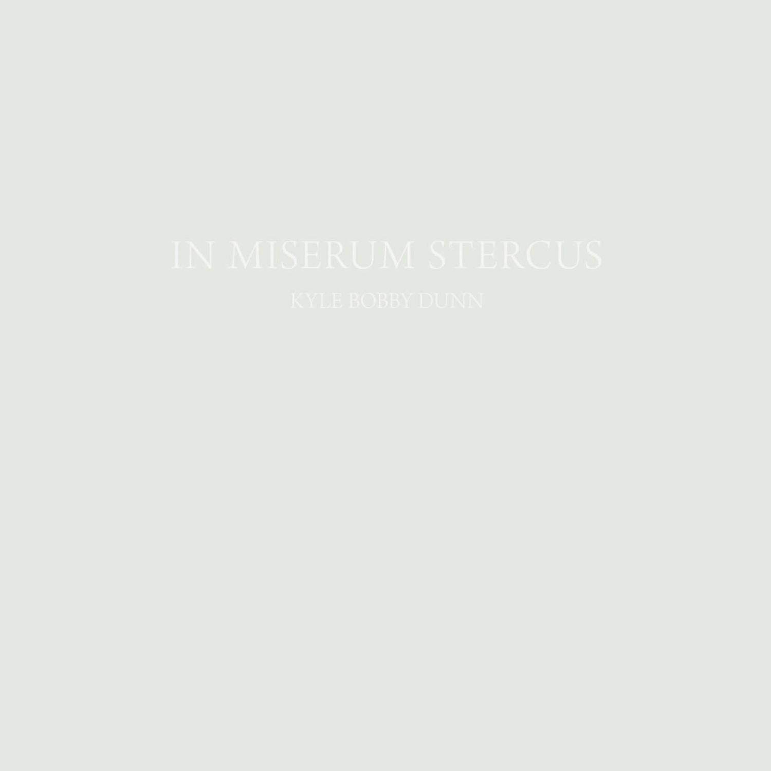 In Miserum Stercus