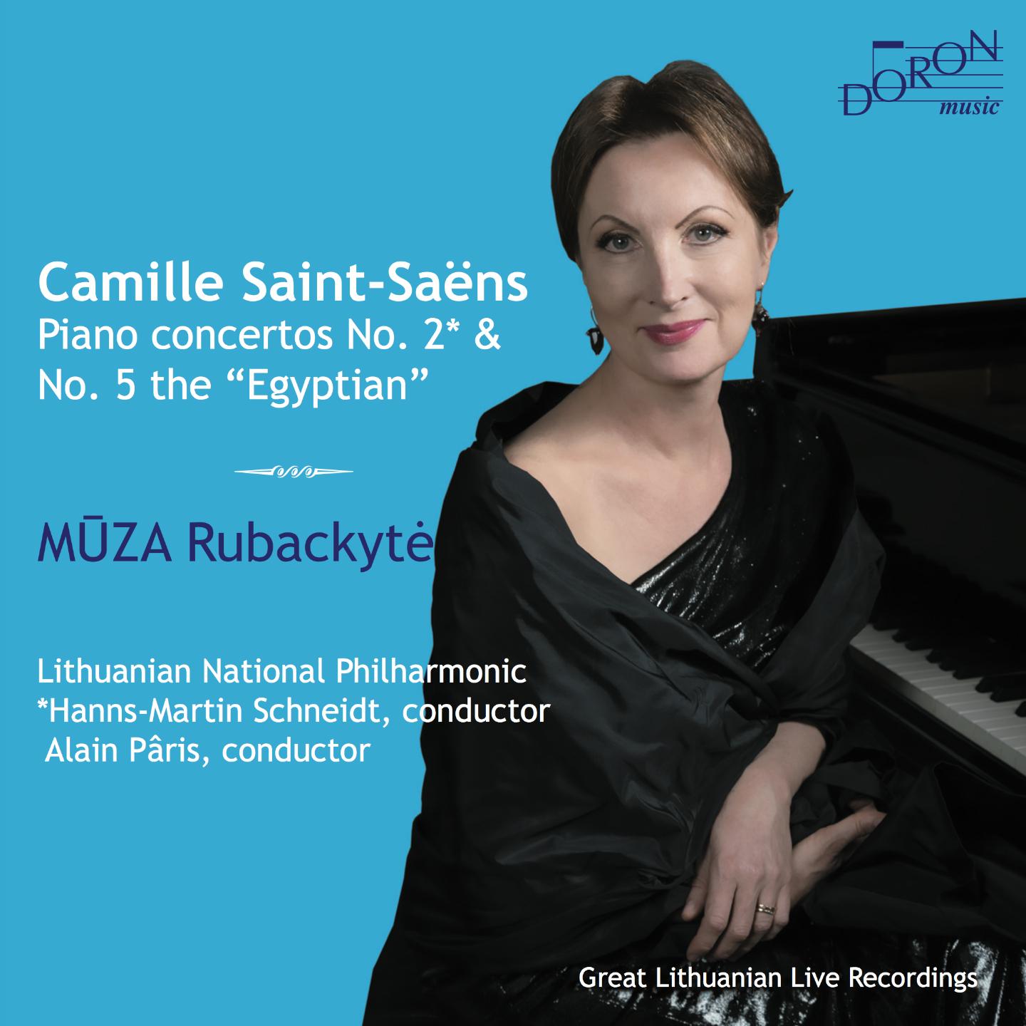 Saint-Saëns: Piano Concertos Nos. 2 & 5 (Great Lithuanian Live Recordings)