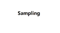 Sampling Make Beat专辑