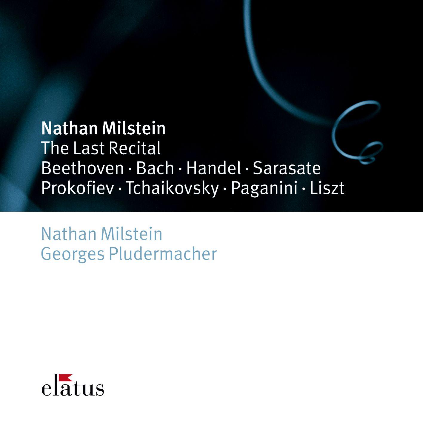 Georges Pludermacher - Violin Sonata in A Major, Op. 1 No. 3, HWV 361:III. Adagio