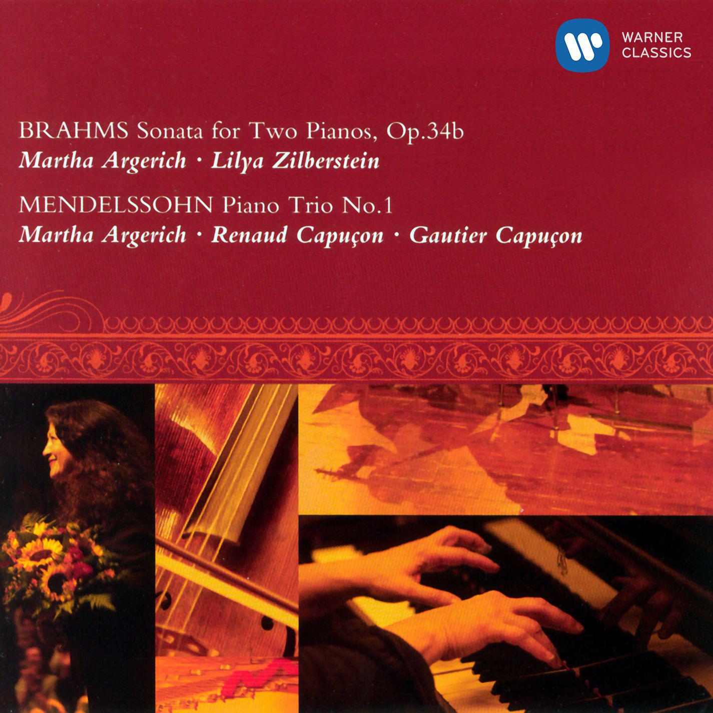 Brahms: Sonata for Two Pianos, Op.34b & Mendelssohn: Piano Trio No.1专辑