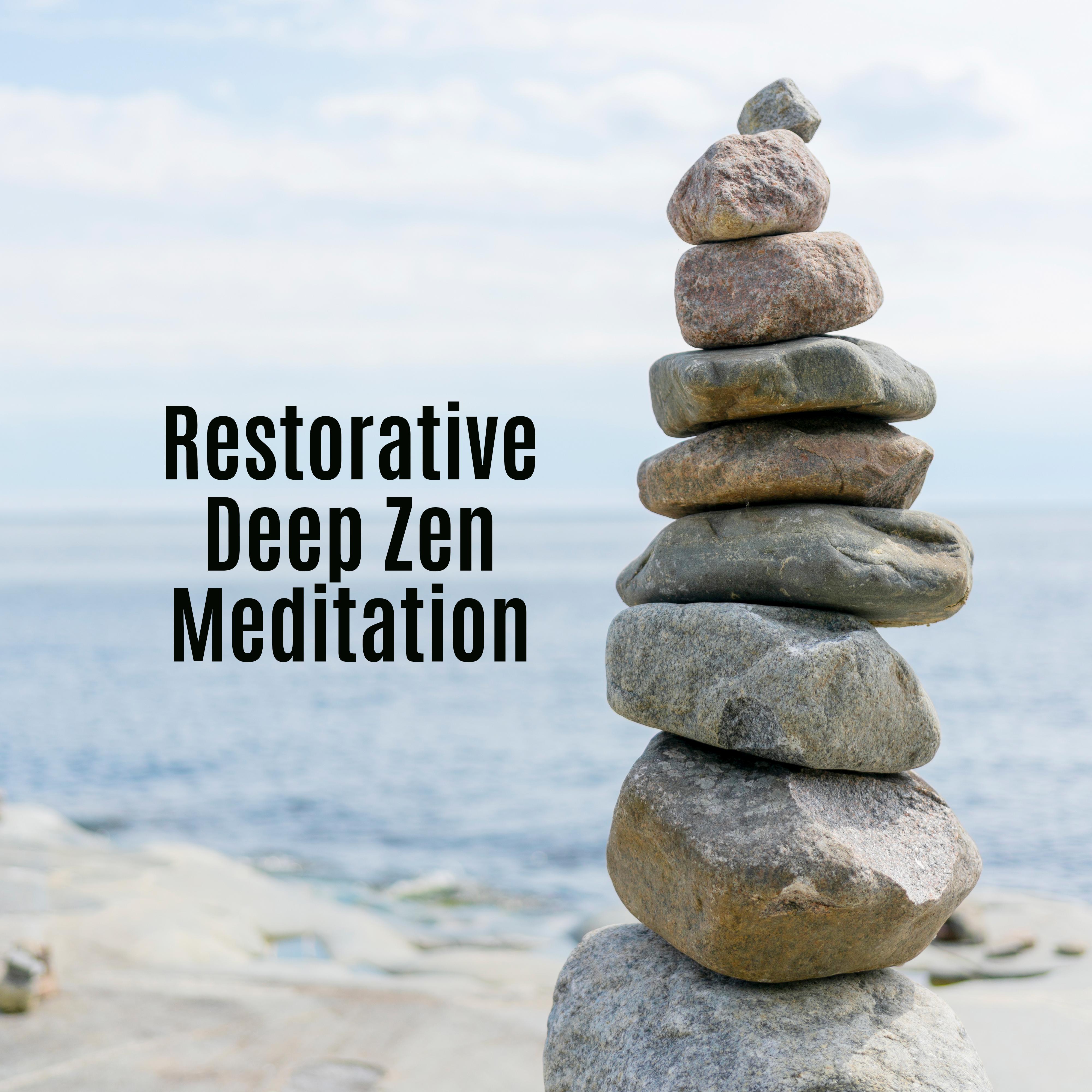 Restorative Deep Zen Meditation: 2019 New Age Fresh Ambient Music for Total Meditation Experience, Deep Yoga Contemplation, Healing Mantra Relaxation, Zen Songs for Inner Balance & Harmony