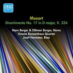 MOZART, W.A.: Divertimento No. 17, K. 334 (Vienna Konzerthaus Quartet) (1957)专辑