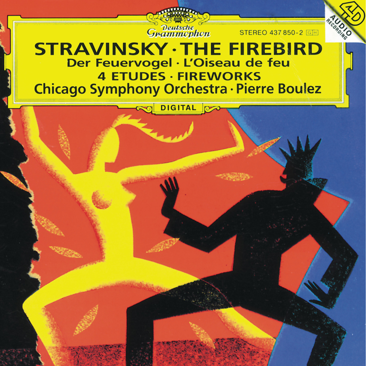 Stravinsky: The Firebird / 4 Etudes for Orchestra