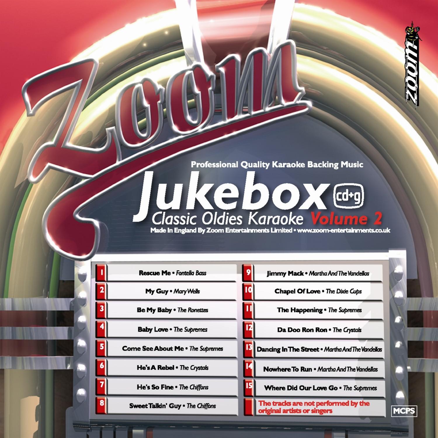 Zoom Karaoke Jukebox Oldies 2专辑