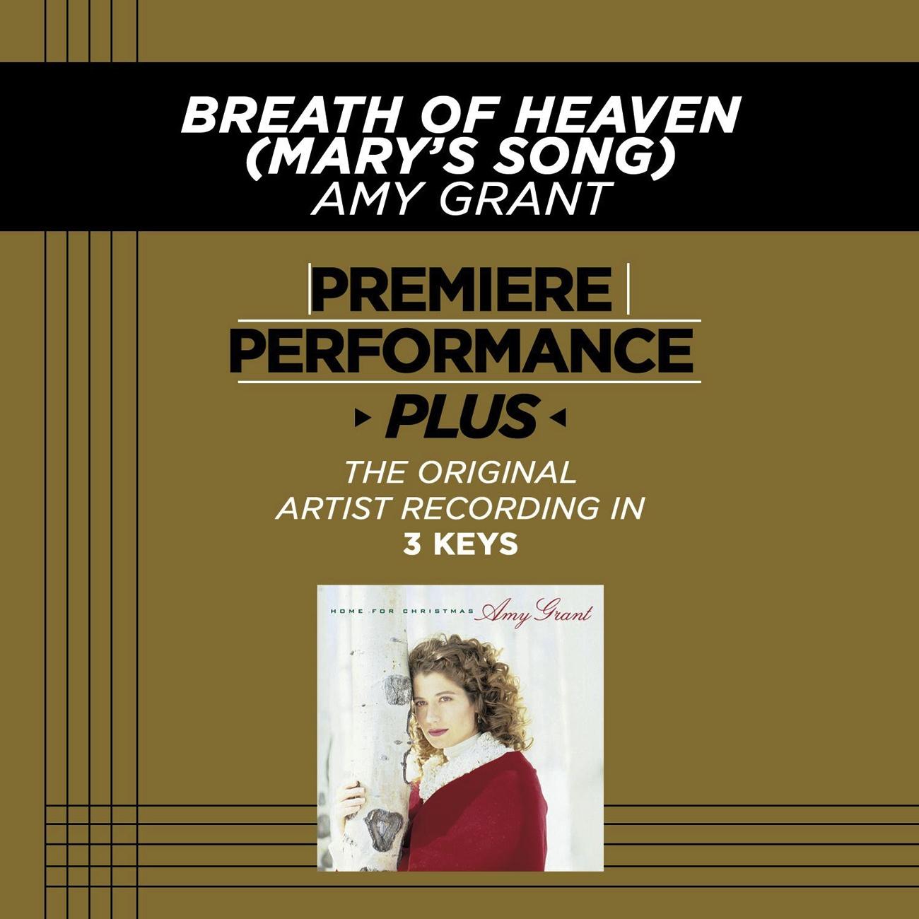 Premiere Performance Plus: Breath Of Heaven (Mary's Song)
