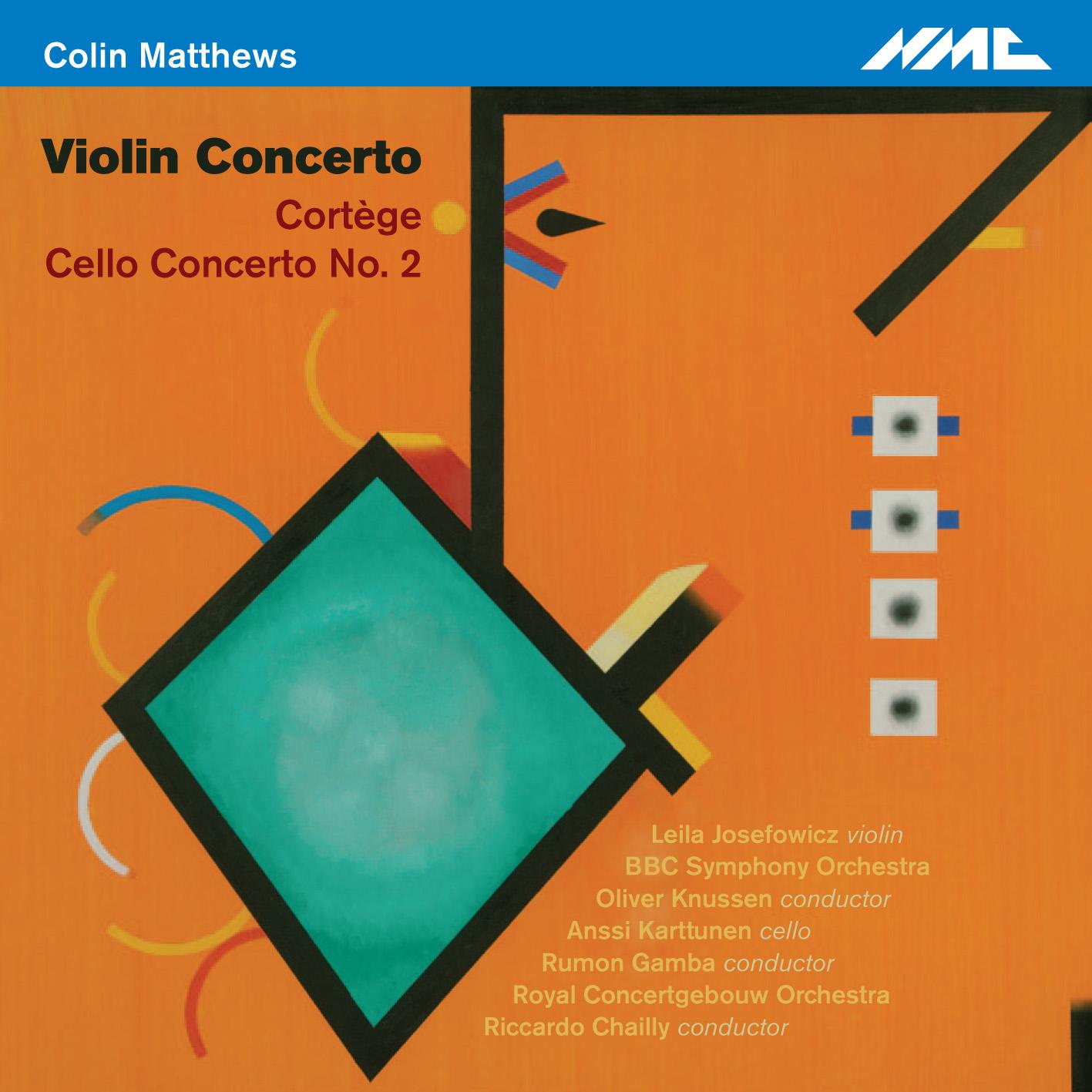 Colin Matthews: Violin Concerto, Cortège & Cello Concerto No. 2专辑