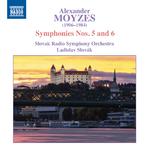 MOYZES, A.: Symphonies Nos. 5 and 6 (Slovak Radio Symphony, L. Slovák)专辑