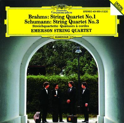 Brahms: String Quartet No.1 / Schumann: String Quartet No.2