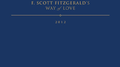 F. Scott Fitzgerald's Way Of Love专辑