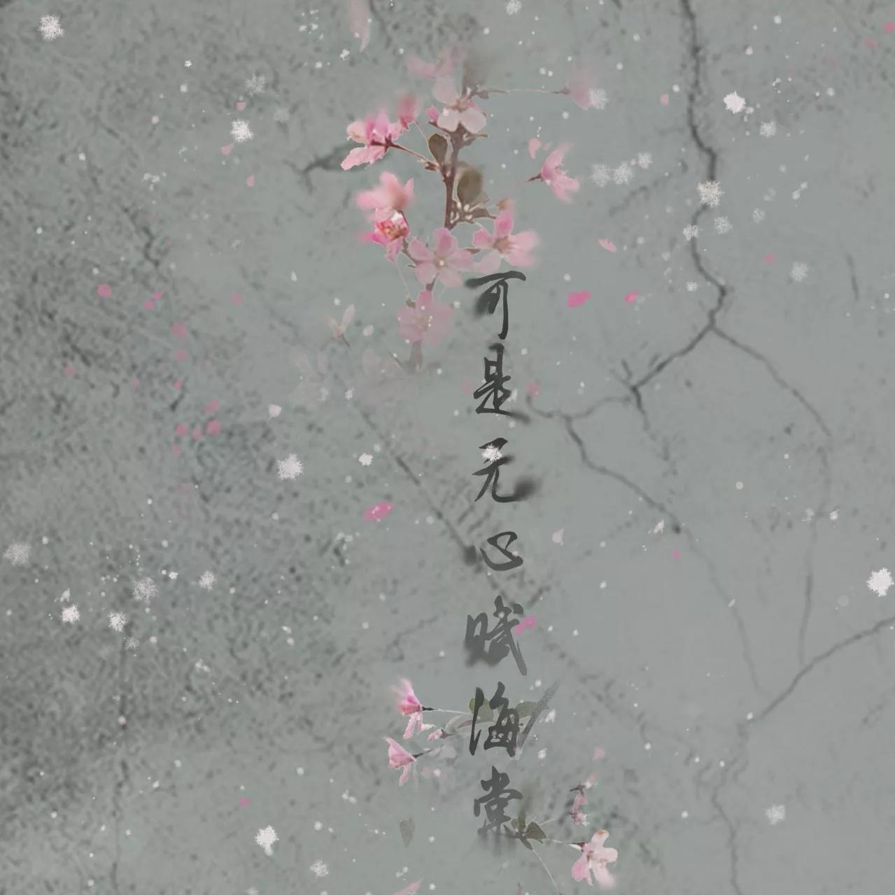 【词唱】可是无心赋海棠·记《飞狐外传》程灵素
