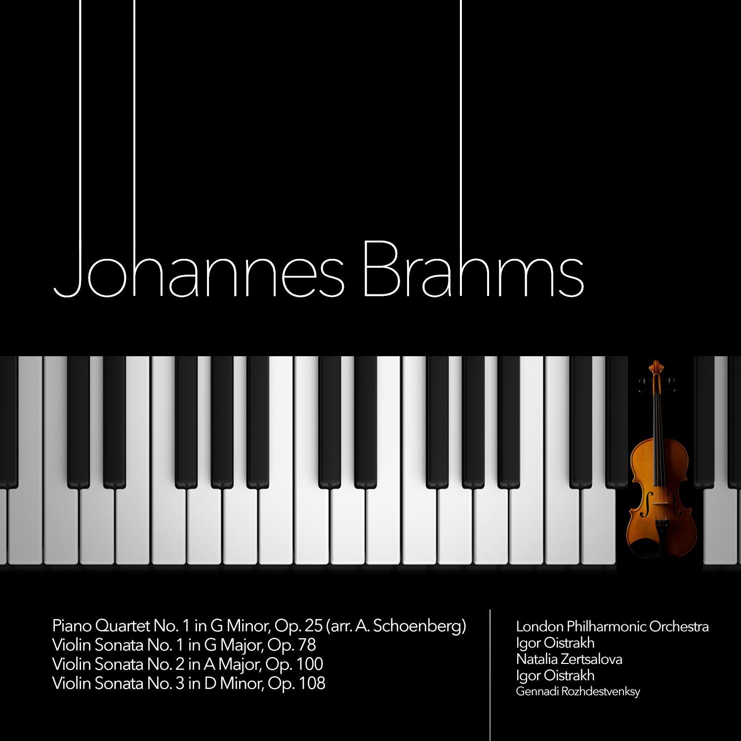 Johannes Brahms: Piano Quartet No. 1 & Violin Sonatas专辑