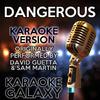 David Guetta - Dangerous (Karaoke Version with Backing Vocals)