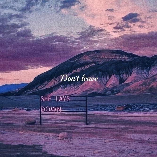 Don't leave