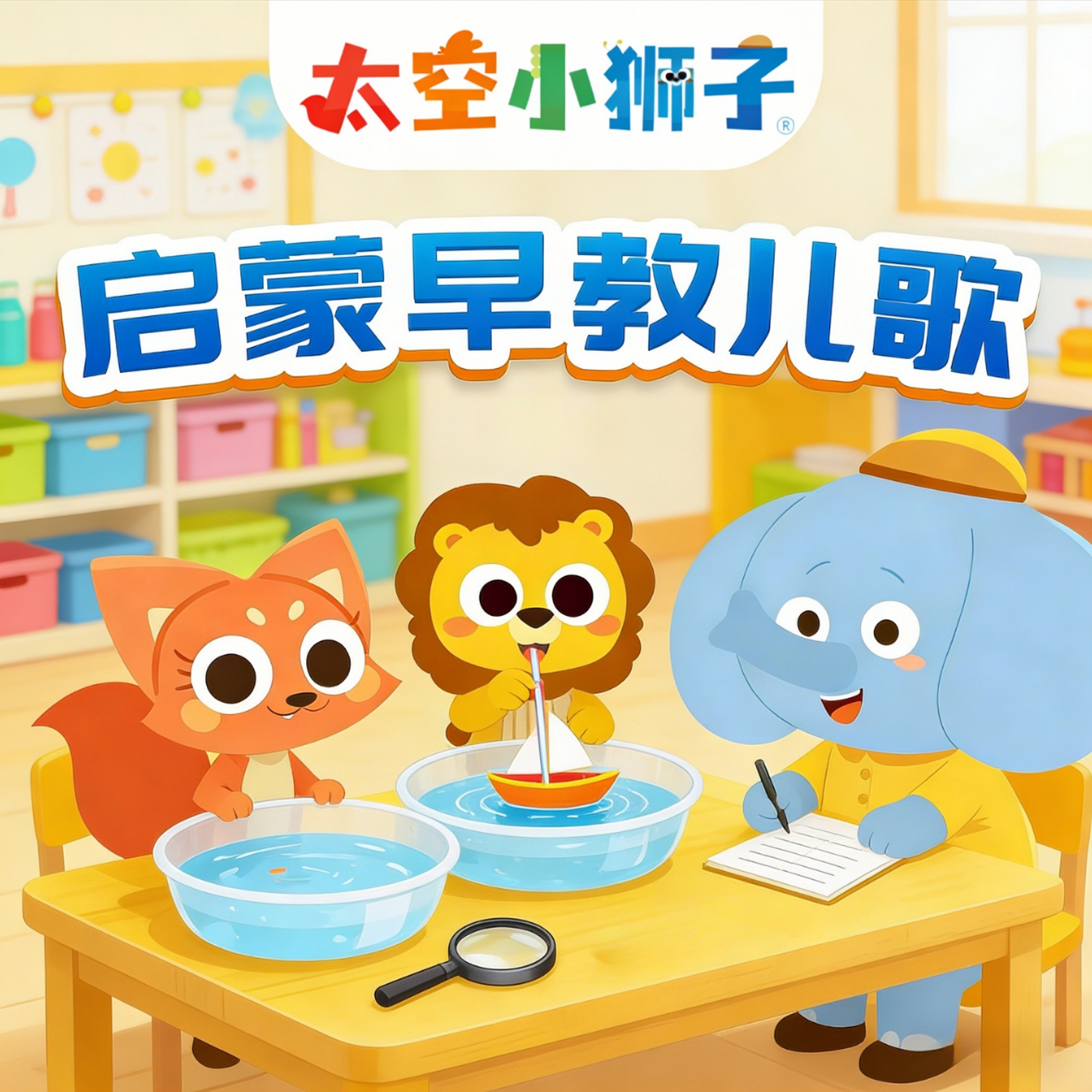 太空小狮子！启蒙早教儿歌（二）