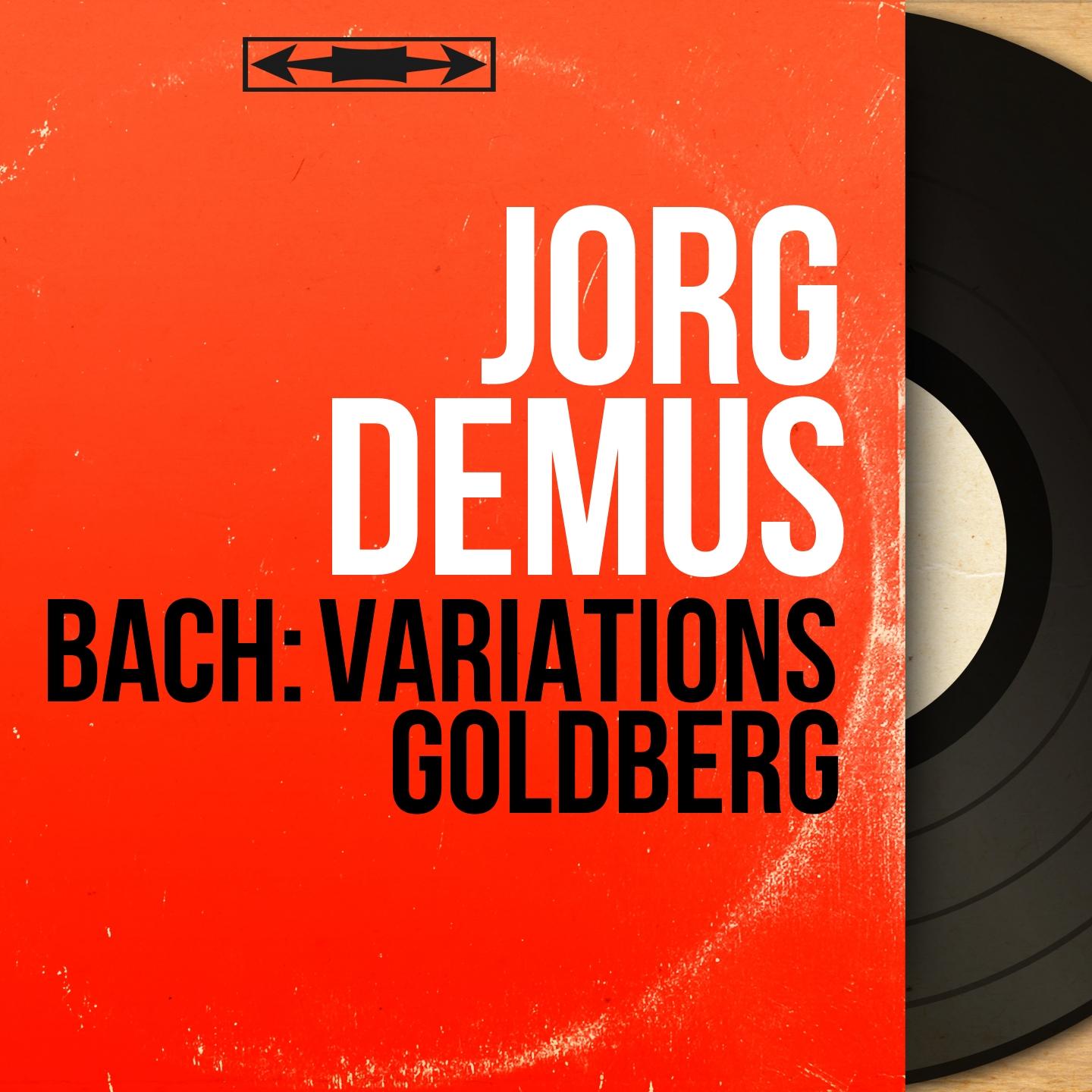 Bach: Variations Goldberg (Mono Version)
