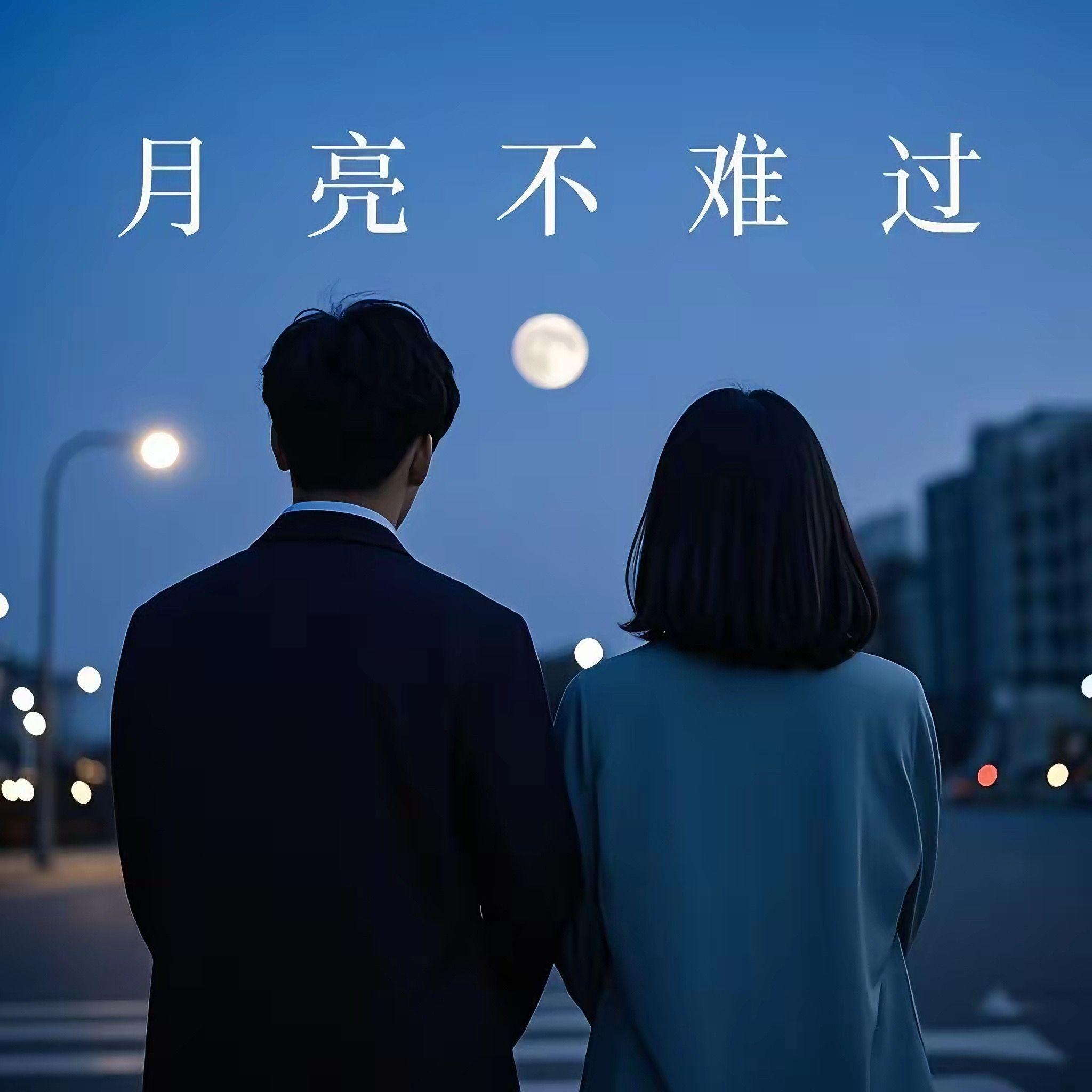 月亮不难过（粤语版伴奏）