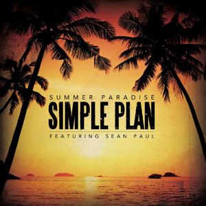 Sean Paul&Simple Plan-Summer Paradise  立体声伴奏 （降6半音）