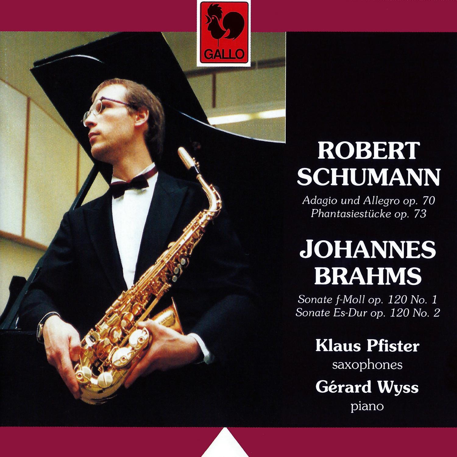 Schumann: Adagio and Allegro, Op. 70 - Fantasiestücke, Op. 73 & Brahms: Clarinet Sonata No.1 & No. 2专辑