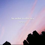 In order to the sea