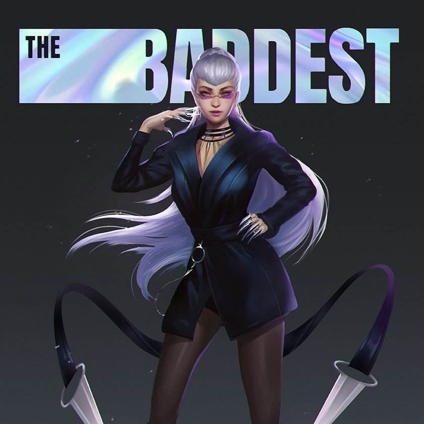 KDA baddest transcription