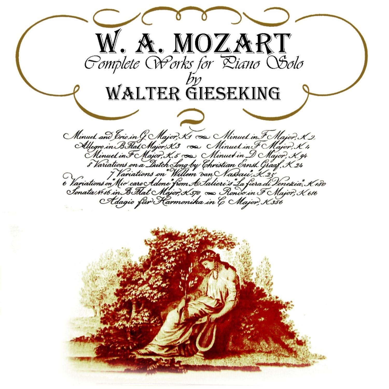 Mozart: Complete Works for Piano Solo
