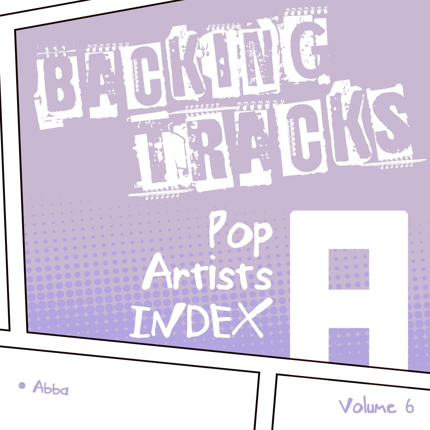 Backing Tracks / Pop Artists Index, A, (Abba), Volume 6专辑