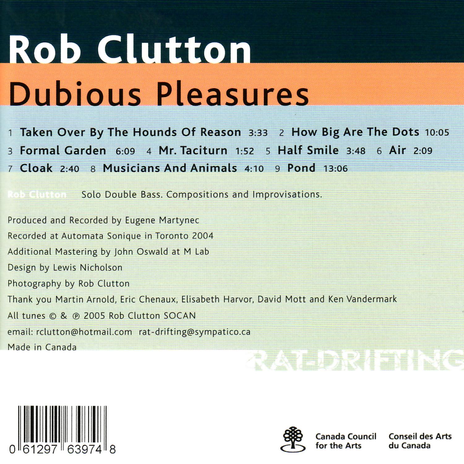Dubious Pleasures