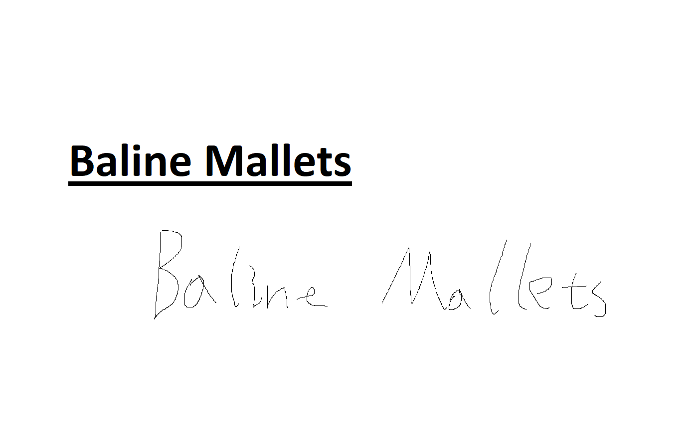 Baline Mallets专辑