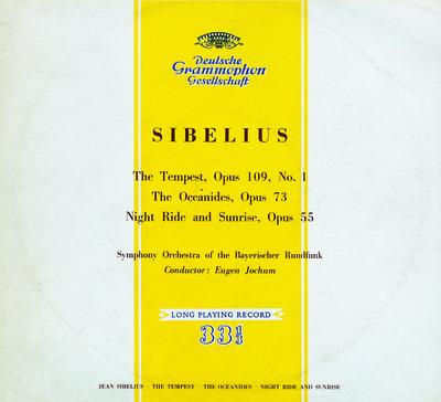 Sibelius: The Storm; Oceanides