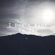I Don't Want To Say