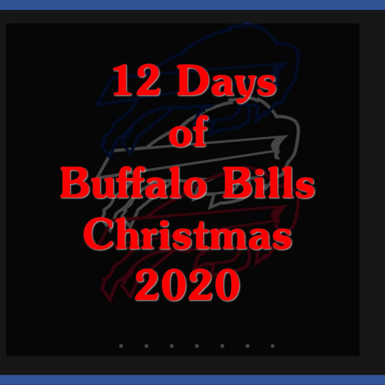 12 Days of Buffalo Bills Christmas 2020