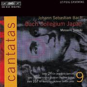 BACH, J.S.: Cantatas, Vol.  9 (Suzuki) - BWV 24, 76, 167