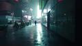 City rain natural sound