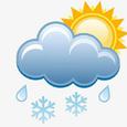 晴转多云雨夹雪