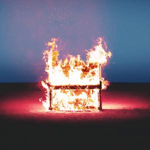 AJ Mitchell - Down In Flames (消音版) 带和声伴奏 （升6半音）