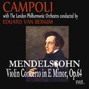 Mendelssohn: Violin Concerto in E minor, Op. 64专辑