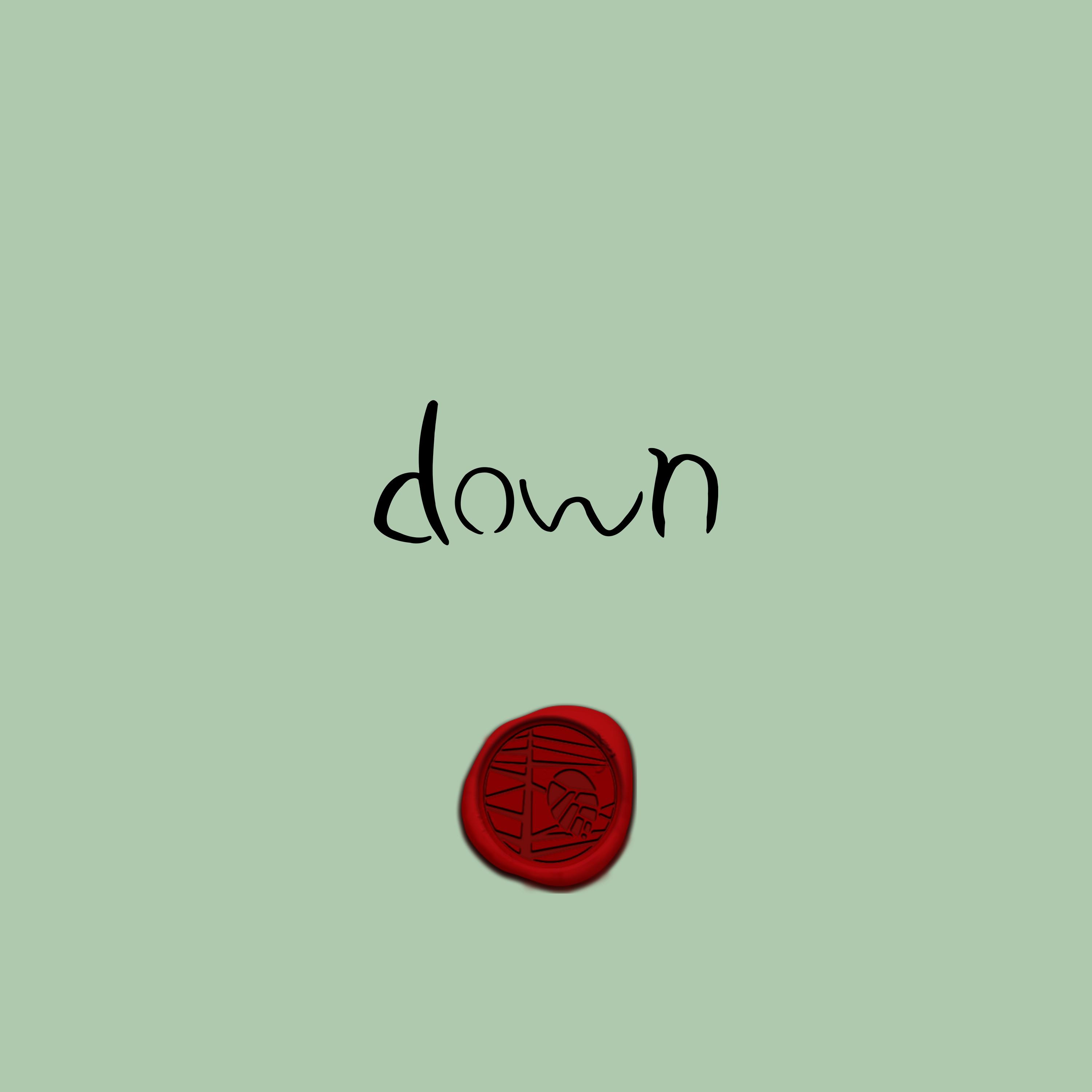 down