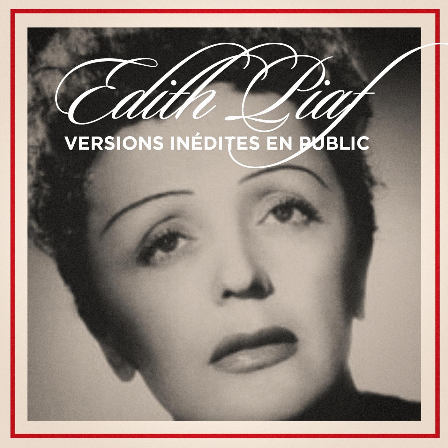 Versions inédites en public专辑