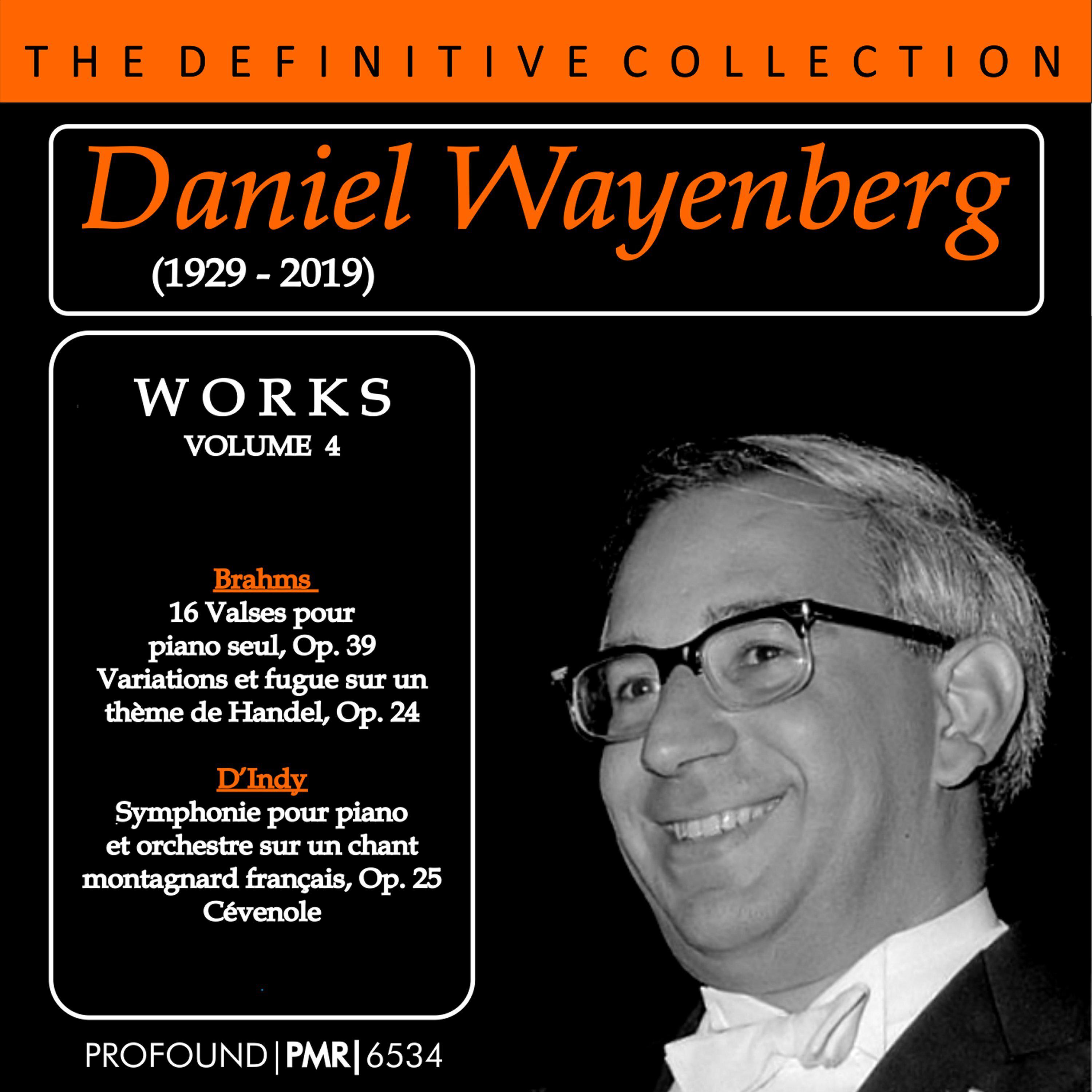 Daniel Wayenberg - 16 Waltzes, Op. 39 No. 6 in C-Sharp Major - Vivace